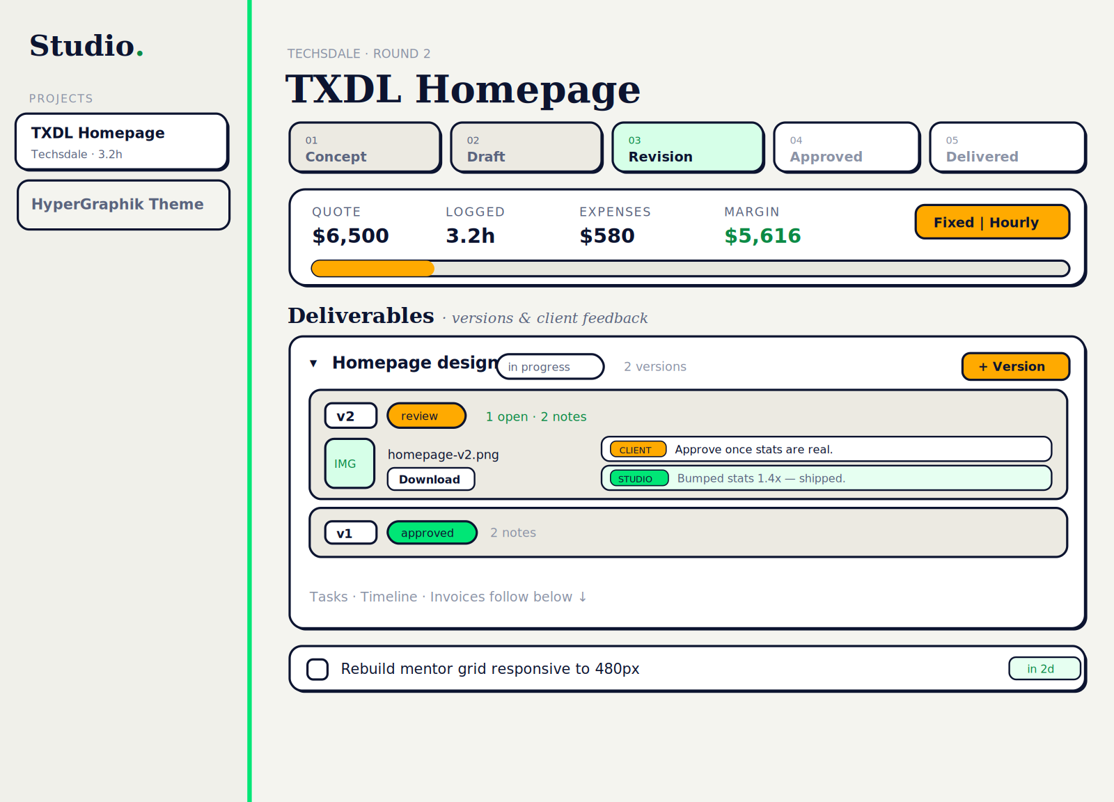 hi-fi wireframe